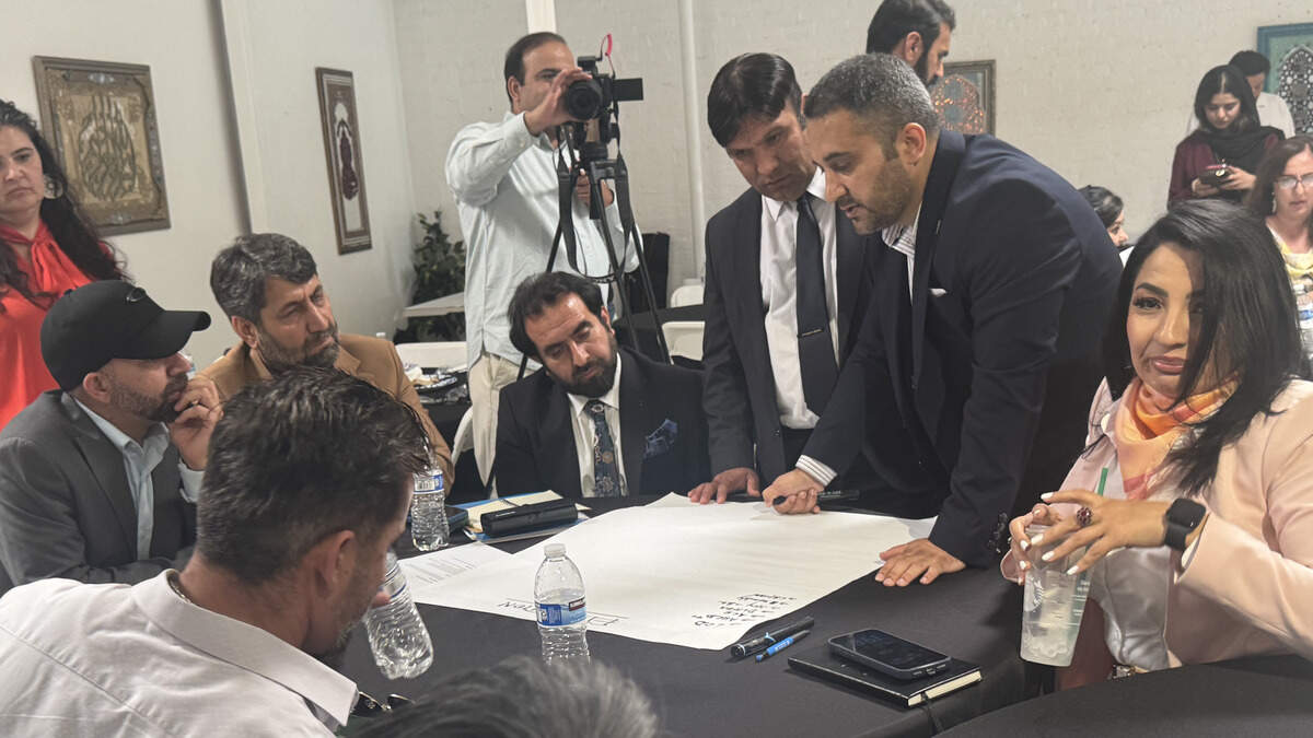 A group of about 40 Afghan community members, elected officials and nonprofit leaders gathered Saturday, June 13, 2026, in Sacramento for a community listening session on issues facing local Afghan immigrants. A group of about 40 Afghan community members, elected officials and nonprofit leaders gathered Saturday, June 13, 2026, in Sacramento for a community listening session on issues facing local Afghan immigrants.